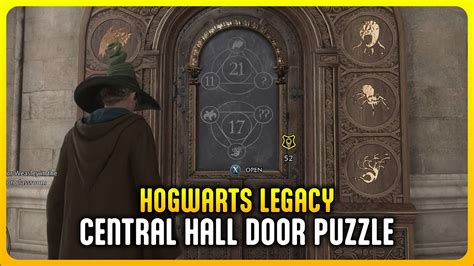 central hall puzzle hogwarts legacy|Hogwarts Legacy: How to solve Central Hall door。